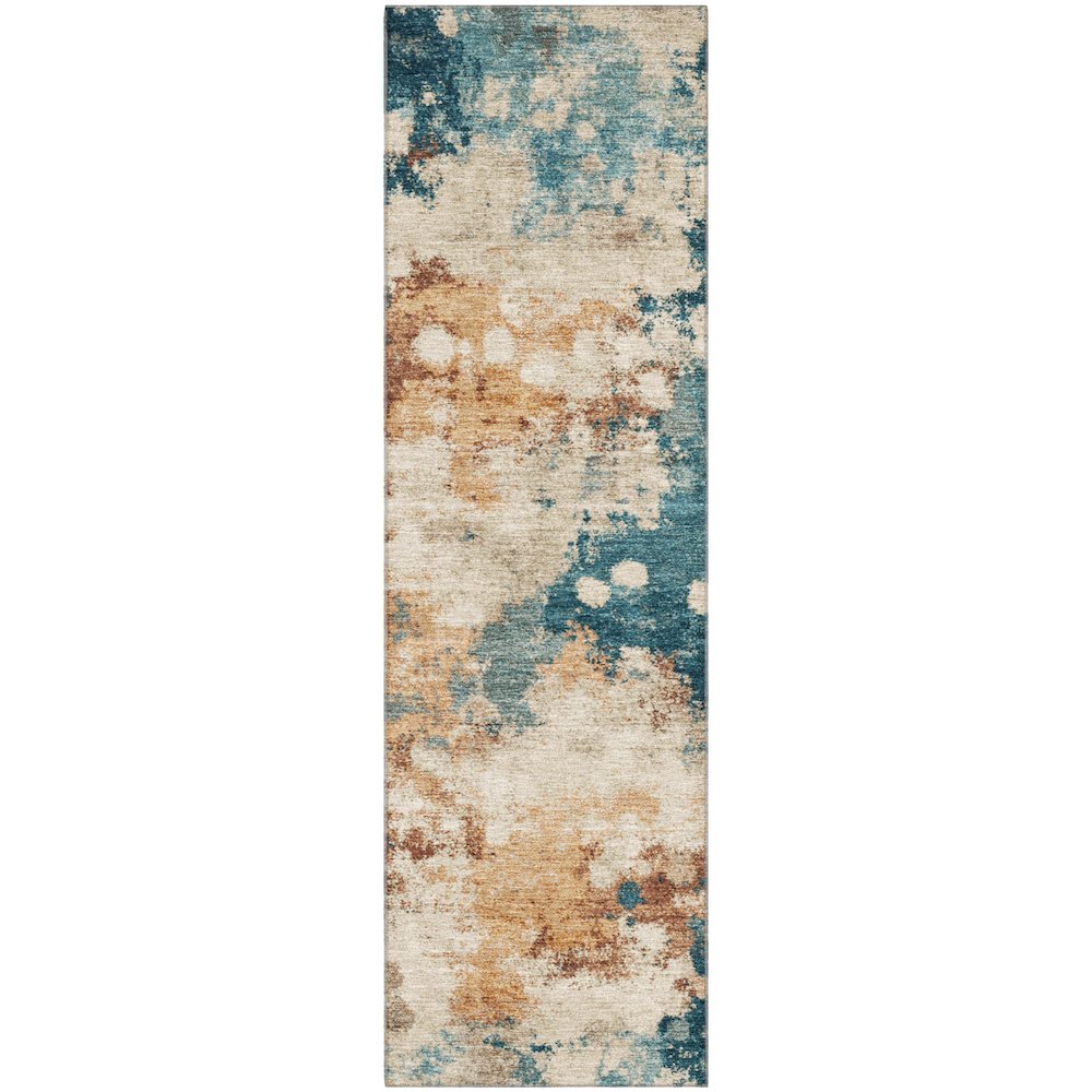 Premium Machine Washable Mayfield AMF1992 Ivory 2'3" x 7'6" Runner Rug
