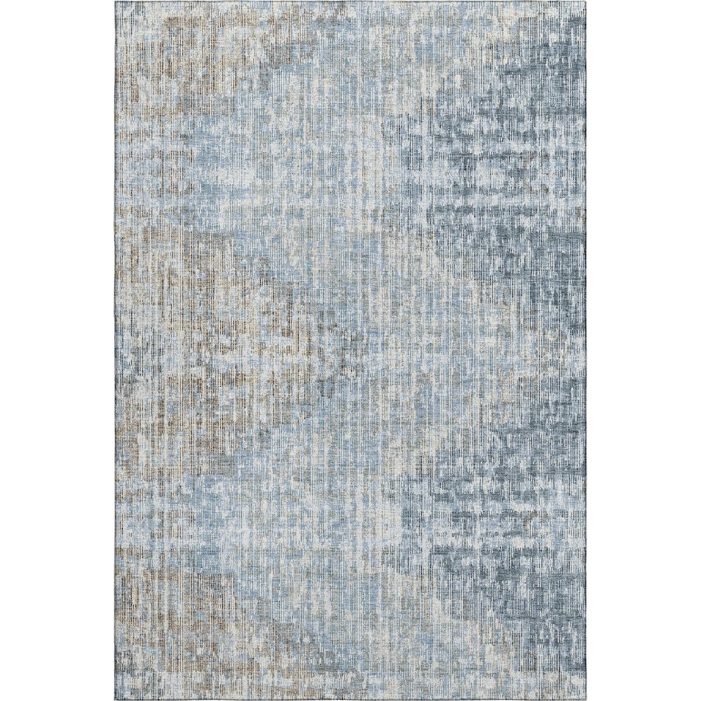 Premium Machine Washable Mayfield AMF1996 Blue 3' x 5' Rug