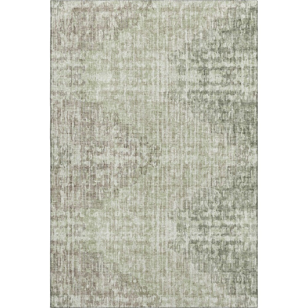 Premium Machine Washable Mayfield AMF1996 Green 2'6" x 3'10" Rug
