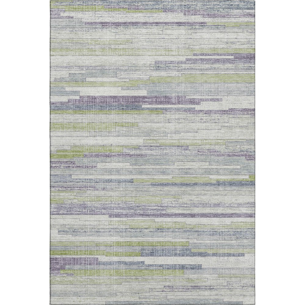 Premium Machine Washable Mayfield AMF2000 Green 3' x 5' Rug