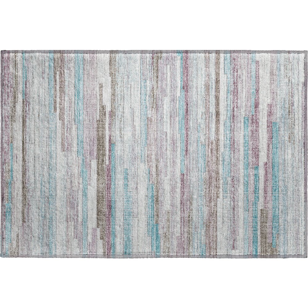 Premium Machine Washable Mayfield AMF2000 Teal 1'8" x 2'6" Rug