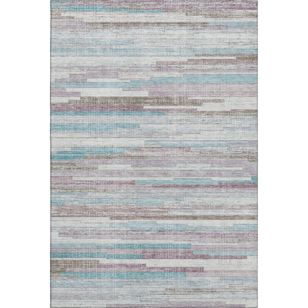 Premium Machine Washable Mayfield AMF2000 Teal 3' x 5' Rug