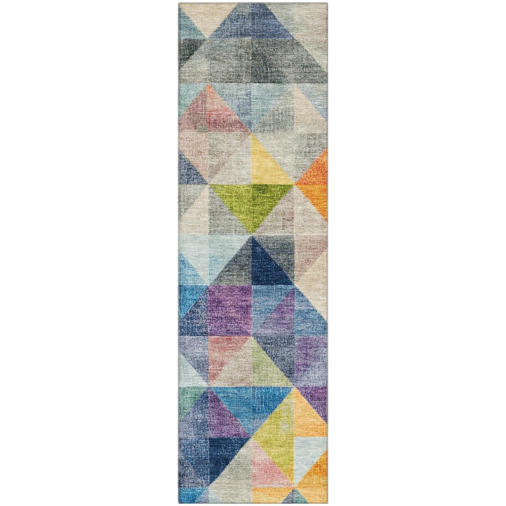 Premium Machine Washable Mayfield AMF2006 Ivory 2'3" x 7'6" Runner Rug