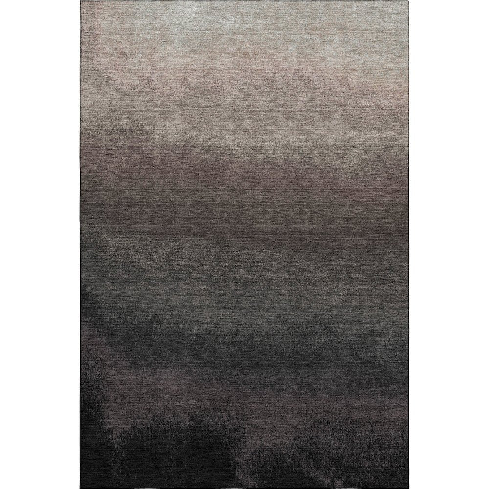 Premium Machine Washable Mayfield AMF2012 Black 2'6" x 3'10" Rug