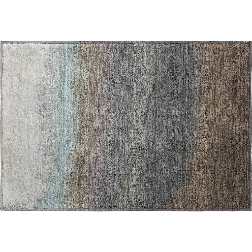 Premium Machine Washable Mayfield AMF2012 Brown 1'8" x 2'6" Rug