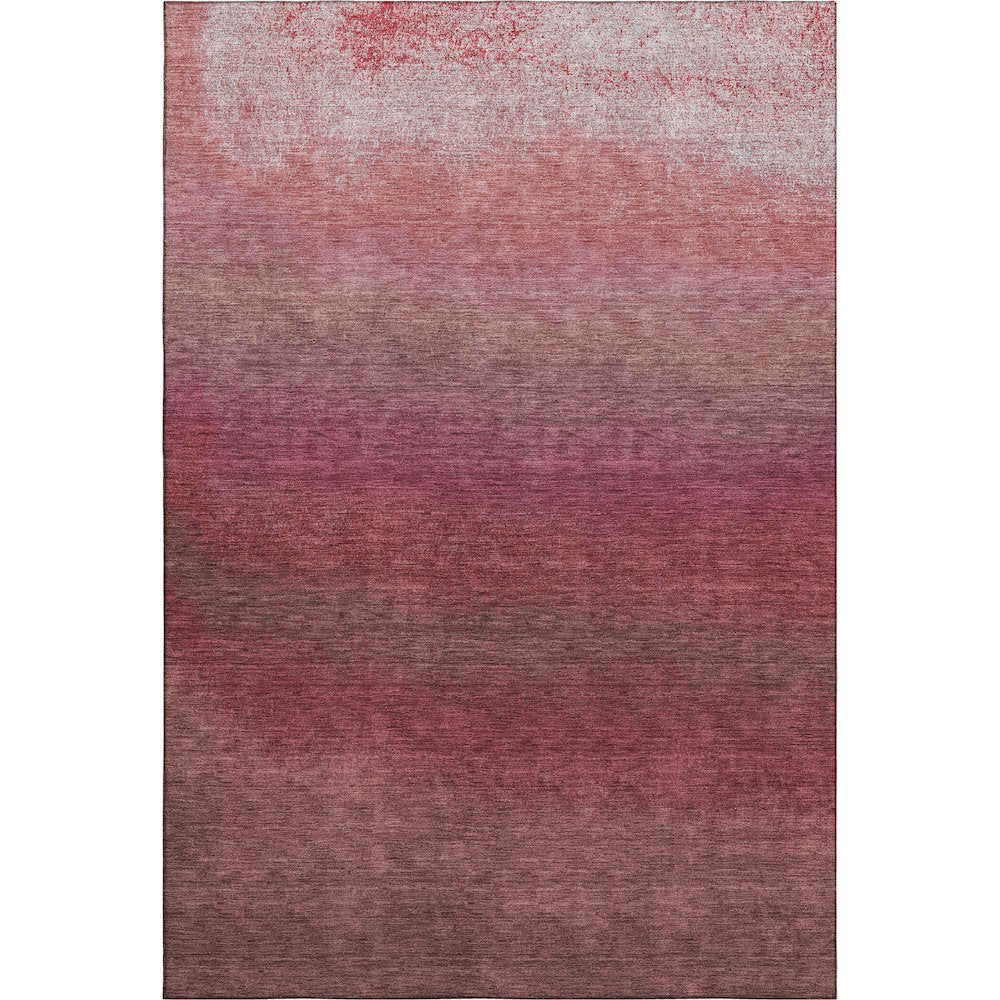Premium Machine Washable Mayfield AMF2012 Red 5' x 7'6" Rug