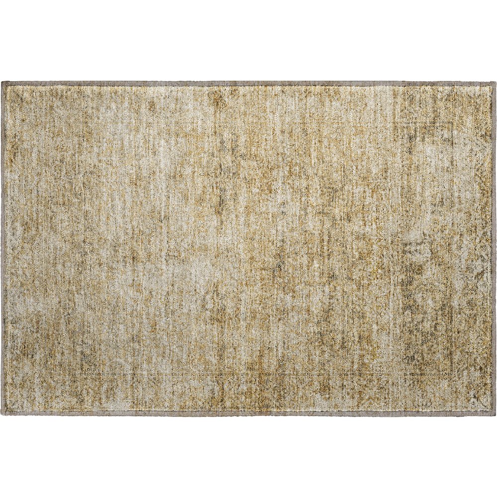 Premium Machine Washable Mayfield AMF2103 Orange 1'8" x 2'6" Rug