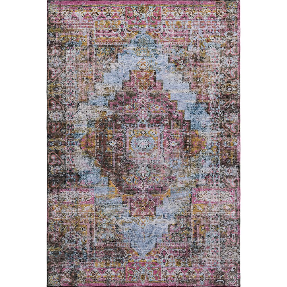 Premium Machine Washable Mayfield AMF2139 Pink 8' x 10' Rug