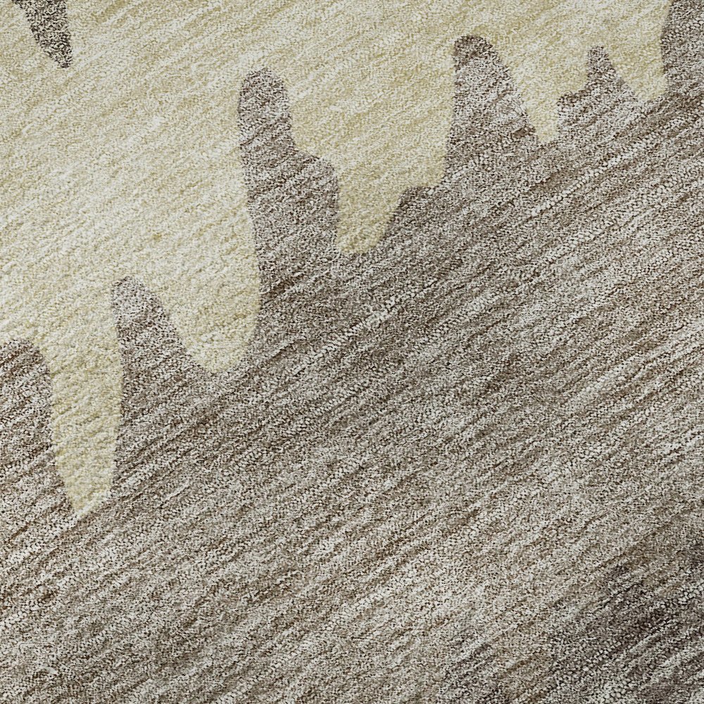 Premium Machine Washable Mayfield AMF736 Taupe 5' x 7'6" Rug