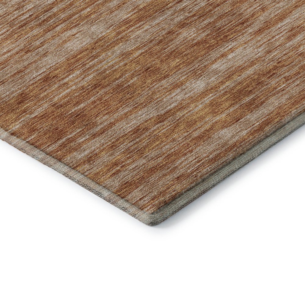 Premium Machine Washable Mayfield AMF951 Copper 8' x 8' Round Rug