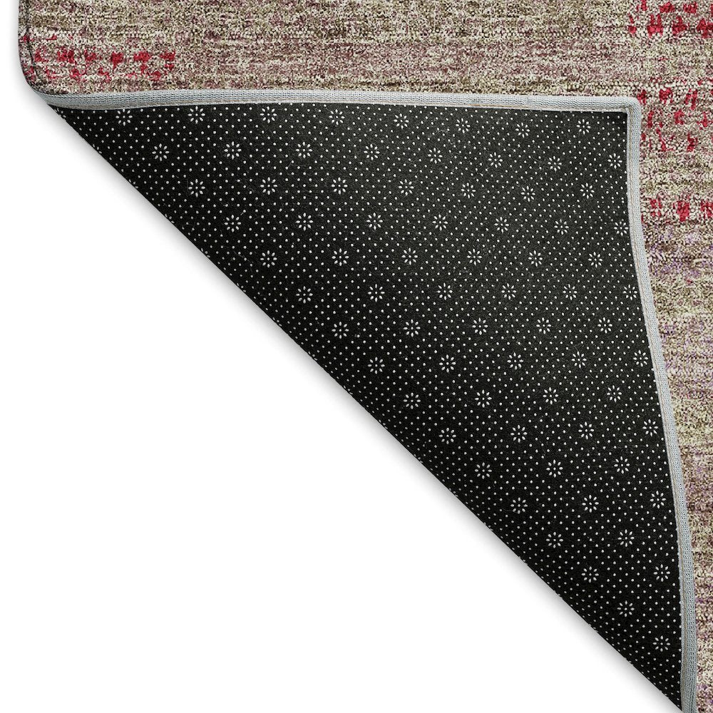Premium Machine Washable Mayfield AMF954 Garnet 3' x 5' Rug