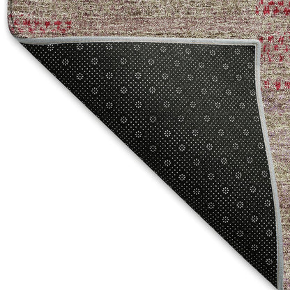 Premium Machine Washable Mayfield AMF954 Garnet 3' x 5' Rug