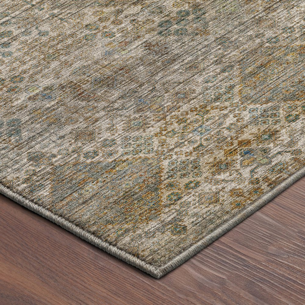 Machine Washable Aristo AR1 Ivory 3' x 5' Rug
