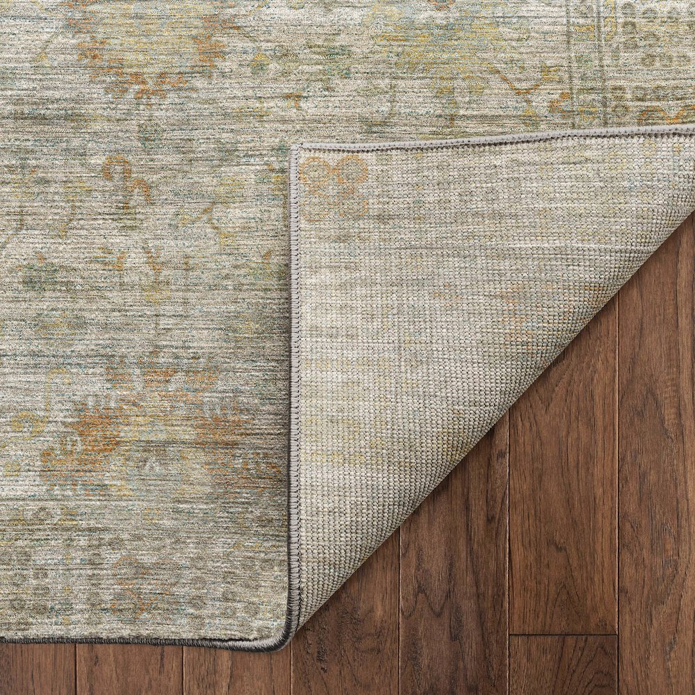 Machine Washable Aristo AR2 Ivory 8' x 10' Rug