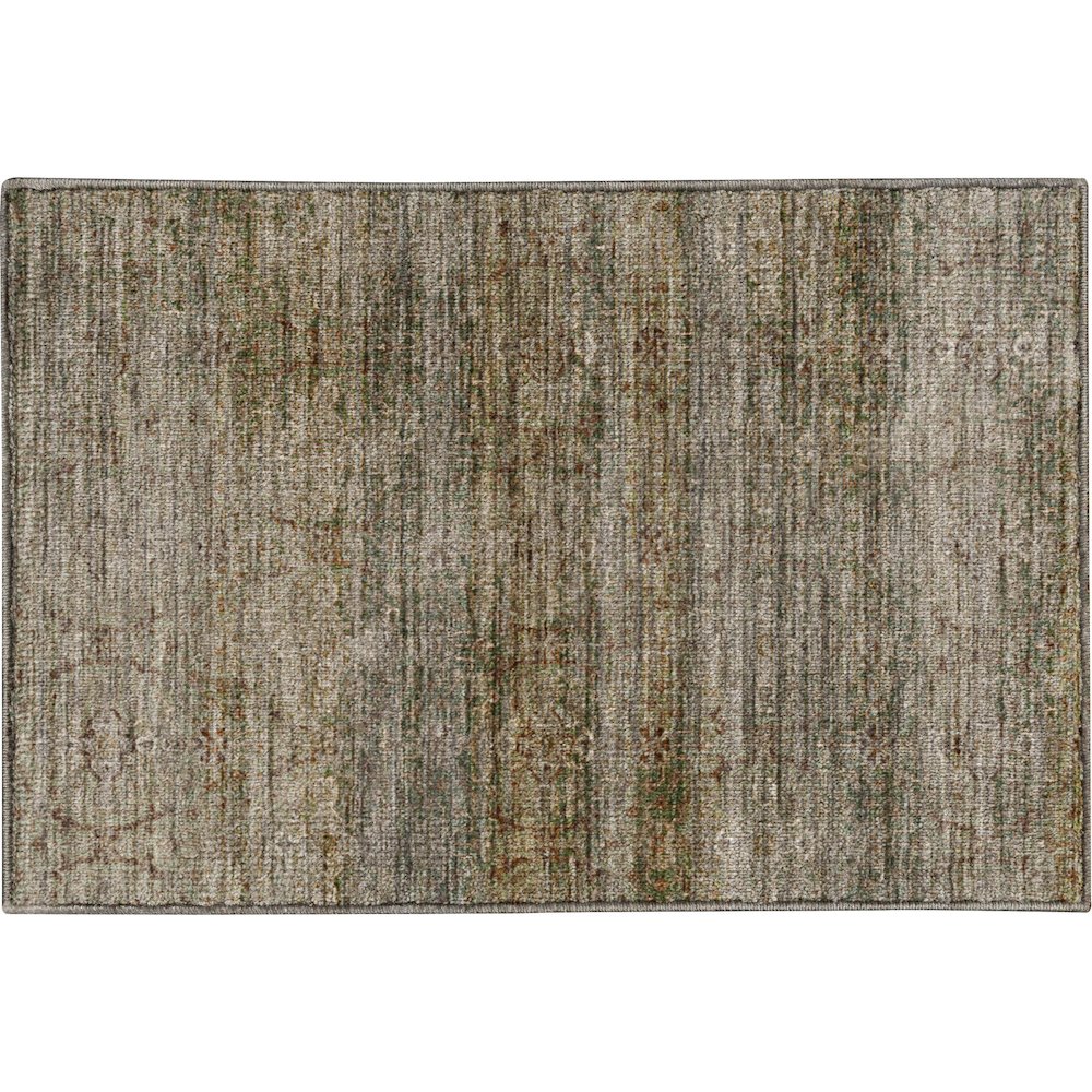 Machine Washable Aristo AR5 Green 1'8" x 2'6" Rug