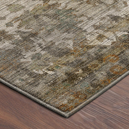 Machine Washable Aristo AR7 Ivory 8' x 10' Rug