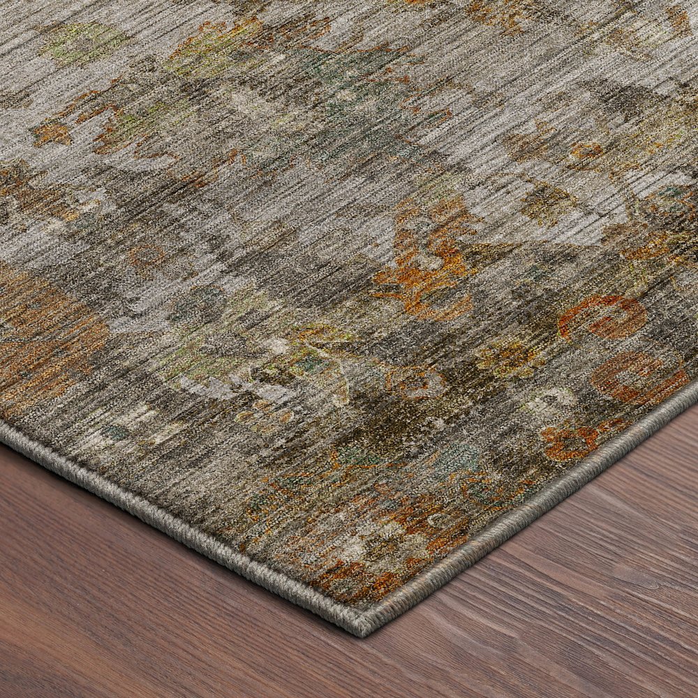 Machine Washable Aristo AR7 Gray 3' x 5' Rug