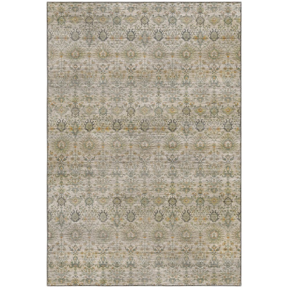 Machine Washable Aristo AR9 Ivory 3' x 5' Rug