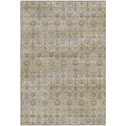 Machine Washable Aristo AR9 Ivory 3' x 5' Rug