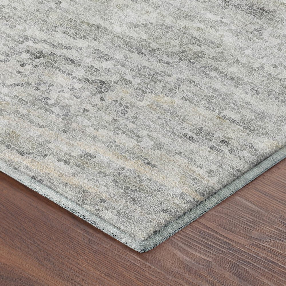 Luxury Washable Lumara LM3 Ivory 8' x 8' Round Rug