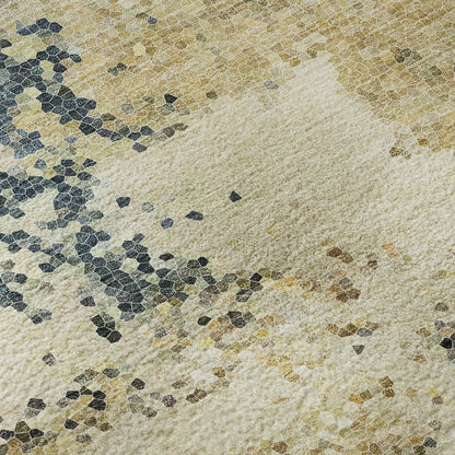 Luxury Washable Lumara LM4 Multi 2'3" x 7'6" Runner Rug