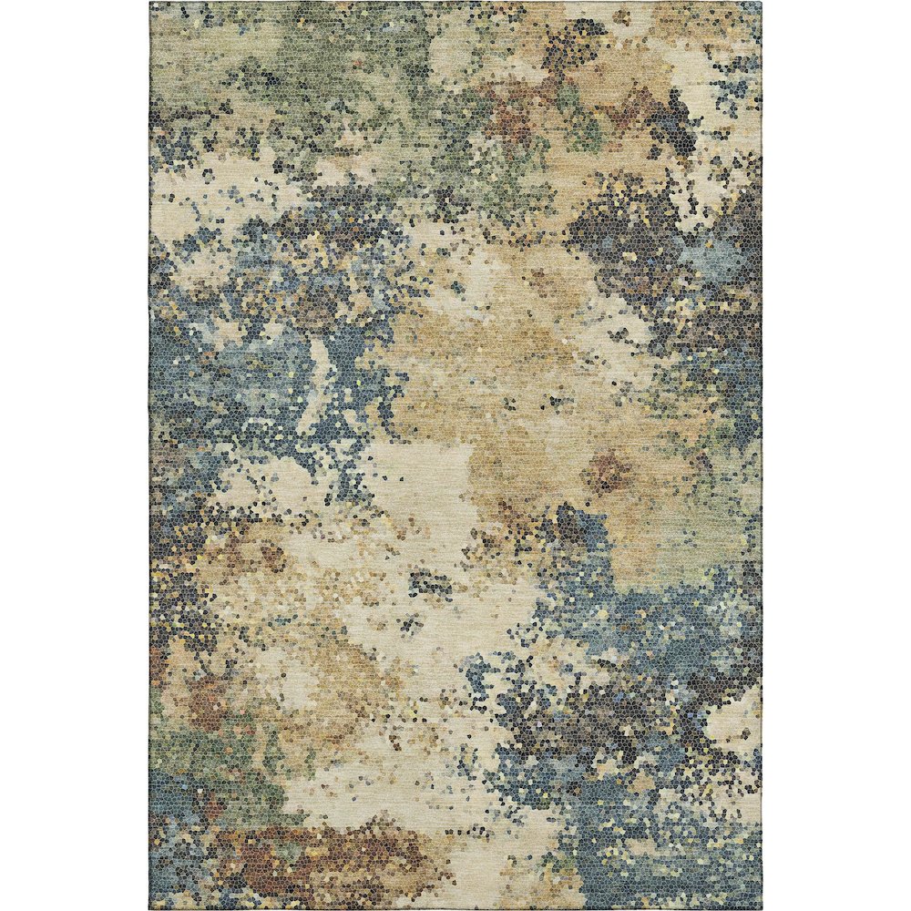 Luxury Washable Lumara LM4 Multi 9' x 12' Rug
