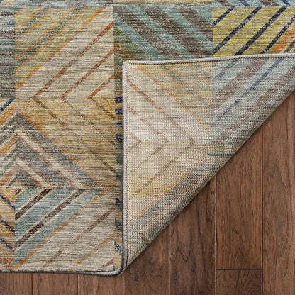 Machine Washable Nexus NX2 Multi 5' x 7'6" Rug
