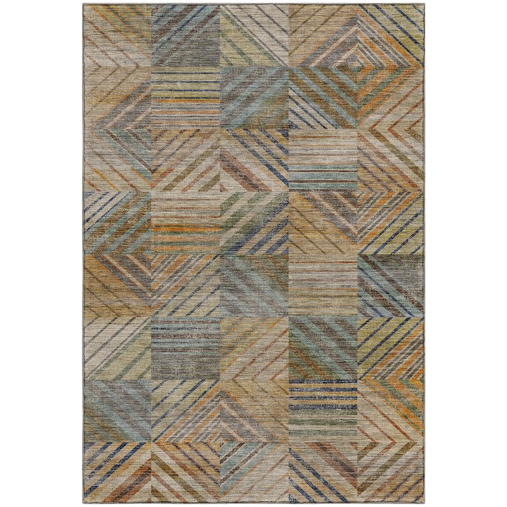 Machine Washable Nexus NX2 Multi 5' x 7'6" Rug