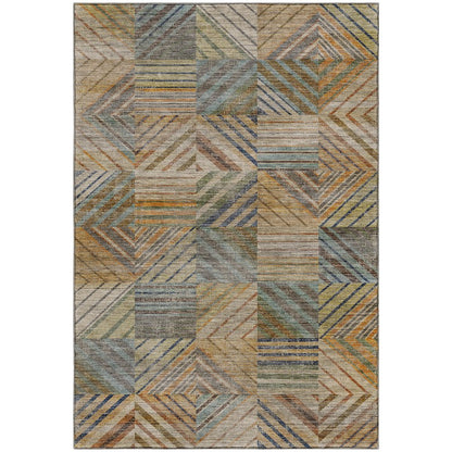 Machine Washable Nexus NX2 Multi 5' x 7'6" Rug