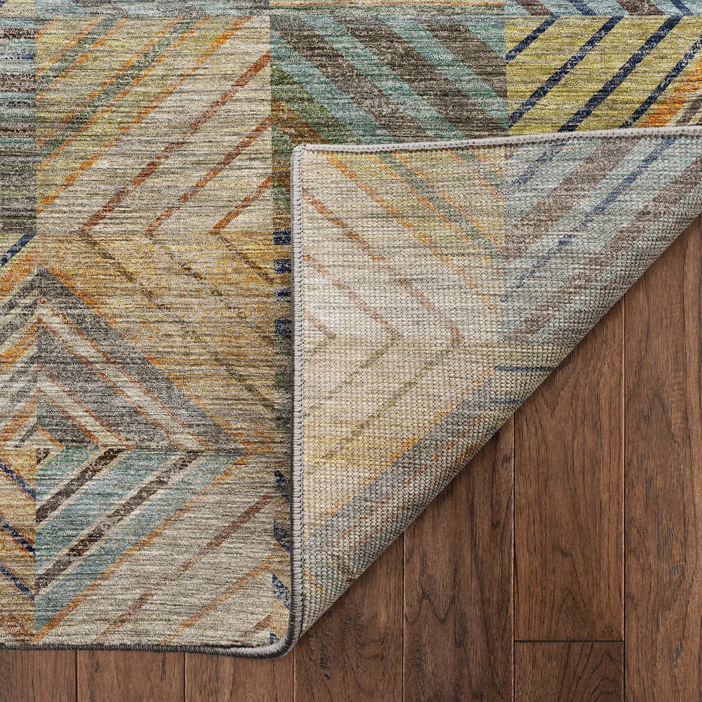 Machine Washable Nexus NX2 Multi 6'6" x 9'6" Rug