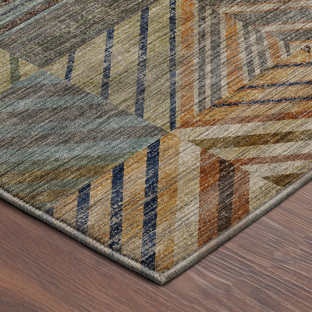 Machine Washable Nexus NX2 Multi 6'6" x 9'6" Rug