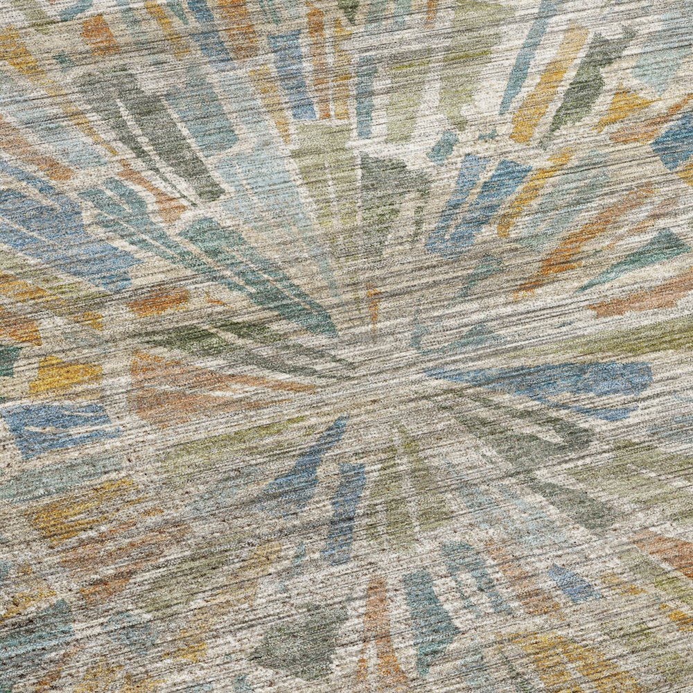 Machine Washable Nexus NX3 Multi 8' x 8' Round Rug