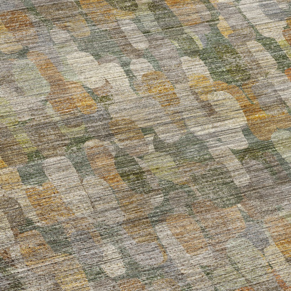 Machine Washable Nexus NX4 Green 8' x 8' Round Rug
