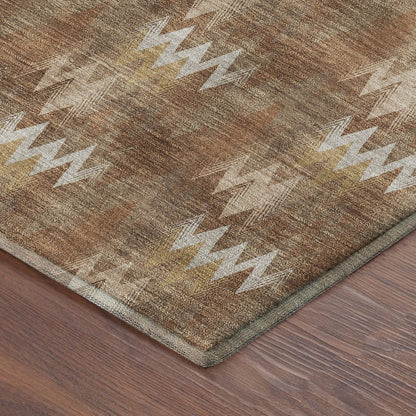 Luxury Washable Soft Essentials SE5 Orange 2'3" x 7'6" Runner Rug