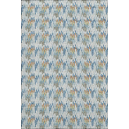 Luxury Washable Soft Essentials SE5 Multi 5' x 7'6" Rug