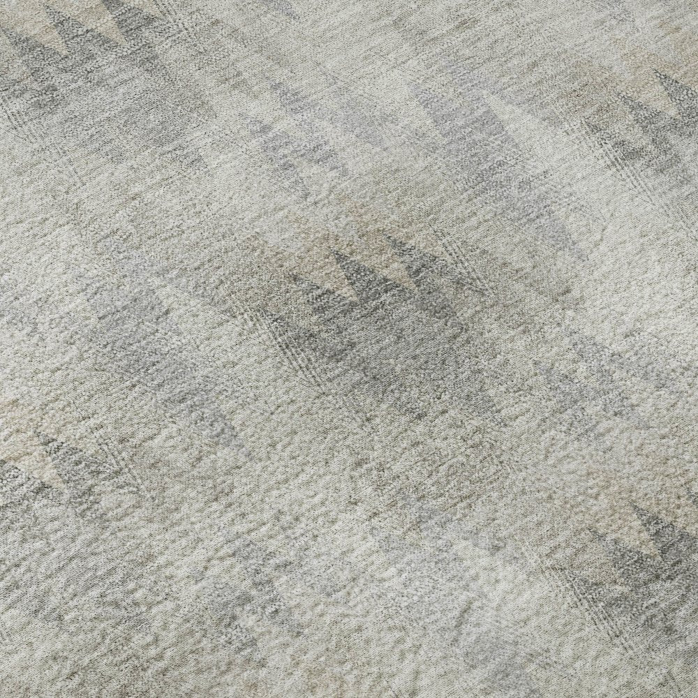Luxury Washable Soft Essentials SE5 Gray 8' x 8' Round Rug