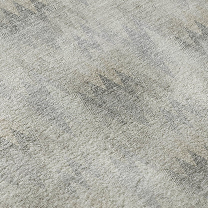Luxury Washable Soft Essentials SE5 Gray 8' x 8' Round Rug