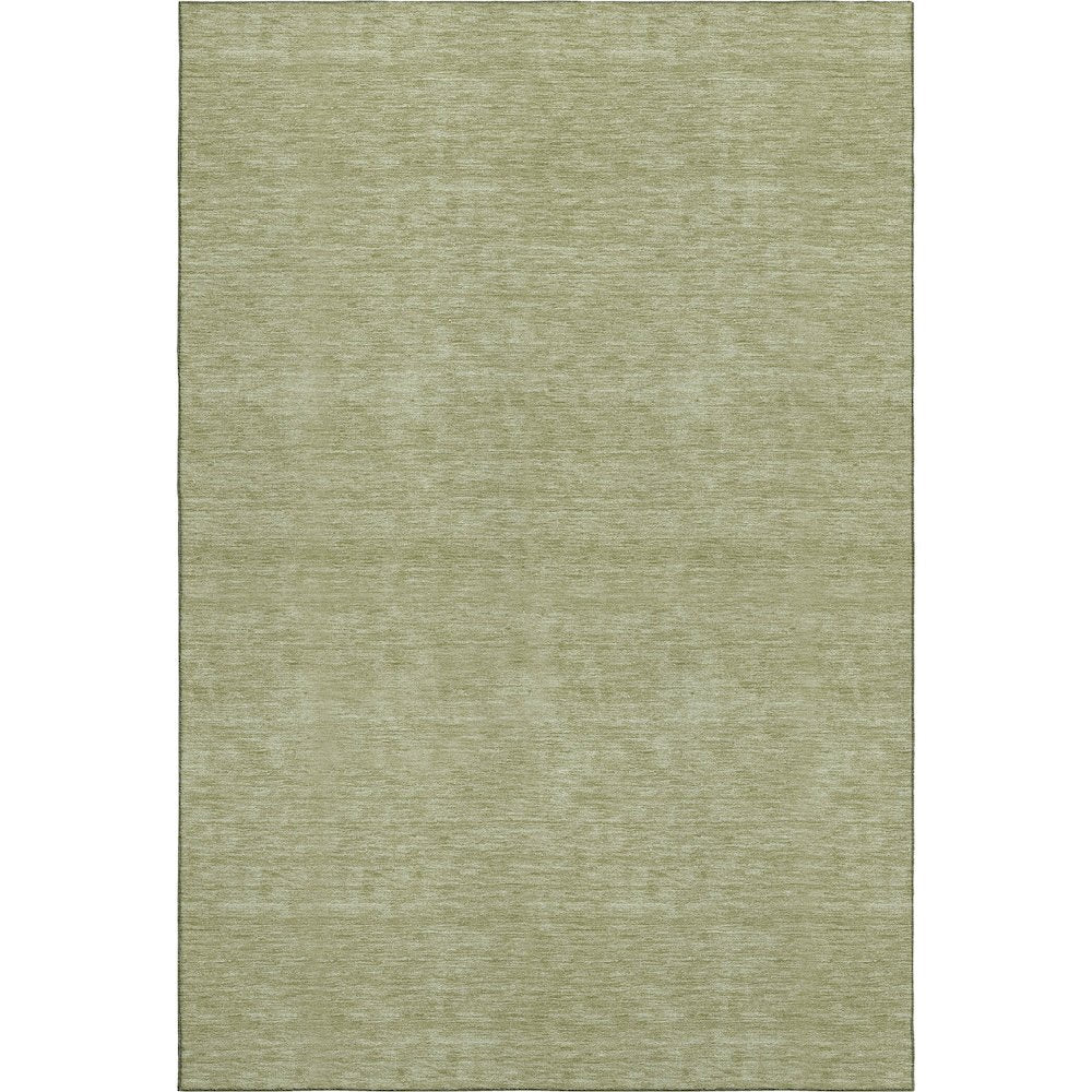 Luxury Washable Soft Essentials SE6 Green 10' x 14' Rug