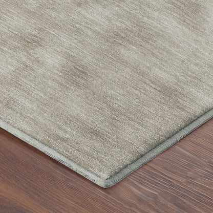 Luxury Washable Soft Essentials SE6 Brown 10' x 14' Rug