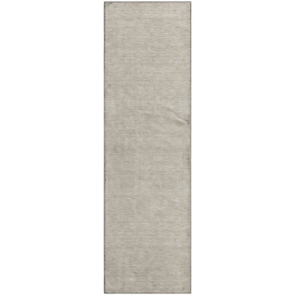 Luxury Washable Soft Essentials SE6 Brown 2'3" x 7'6" Runner Rug