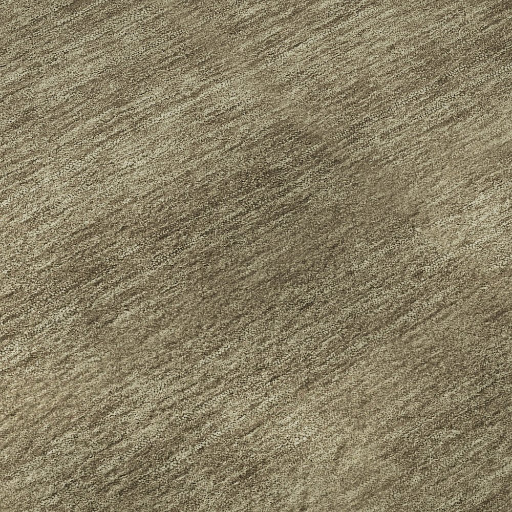 Luxury Washable Soft Essentials SE6 Brown 1'8" x 2'6" Rug