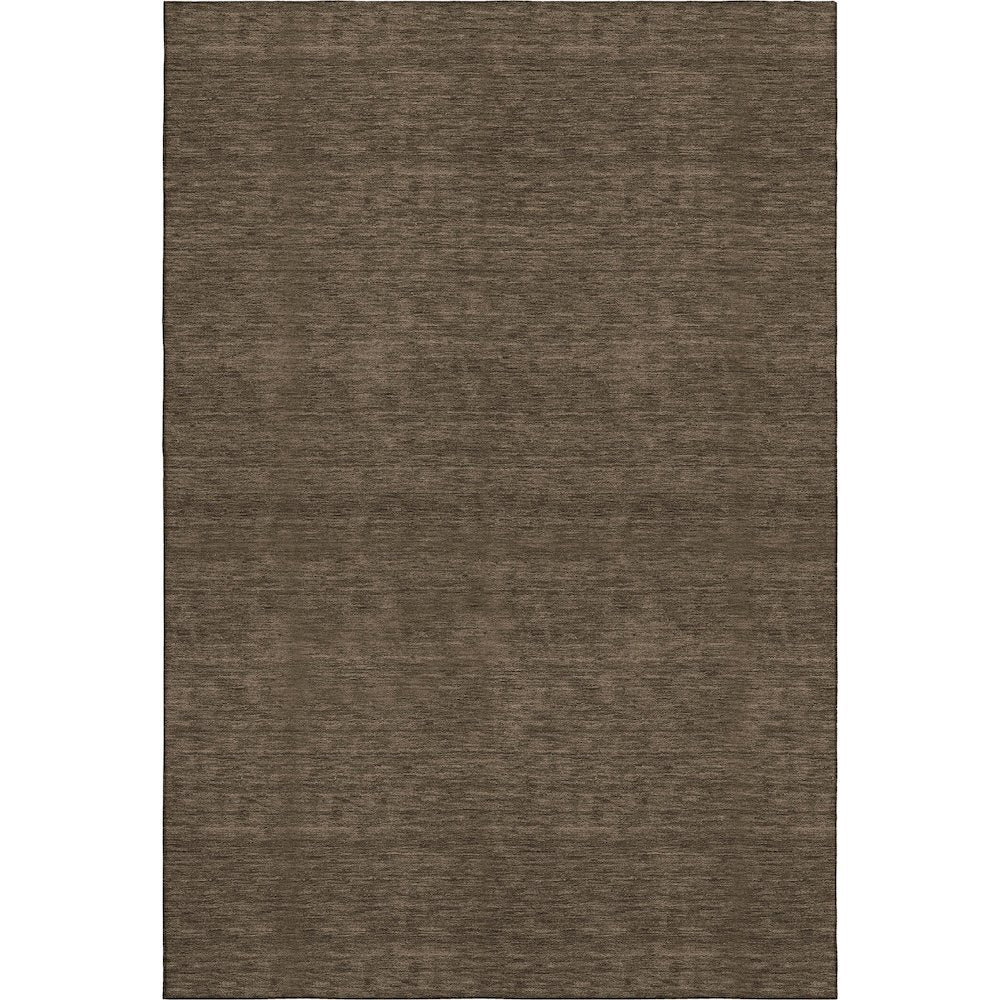 Luxury Washable Soft Essentials SE6 Brown 3' x 5' Rug