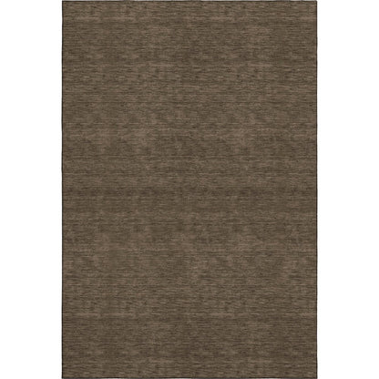 Luxury Washable Soft Essentials SE6 Brown 3' x 5' Rug