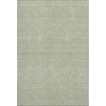 Luxury Washable Soft Essentials SE6 Green 10' x 14' Rug