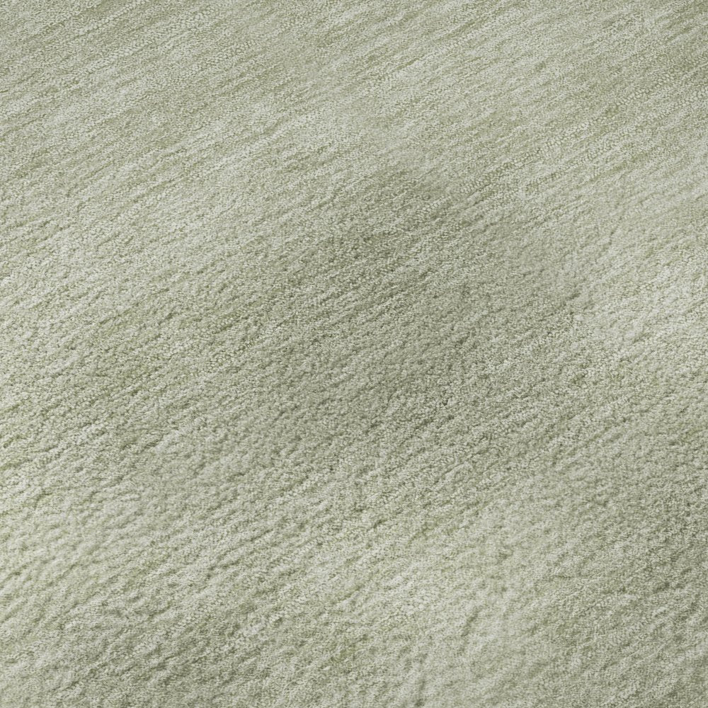 Luxury Washable Soft Essentials SE6 Green 10' x 14' Rug