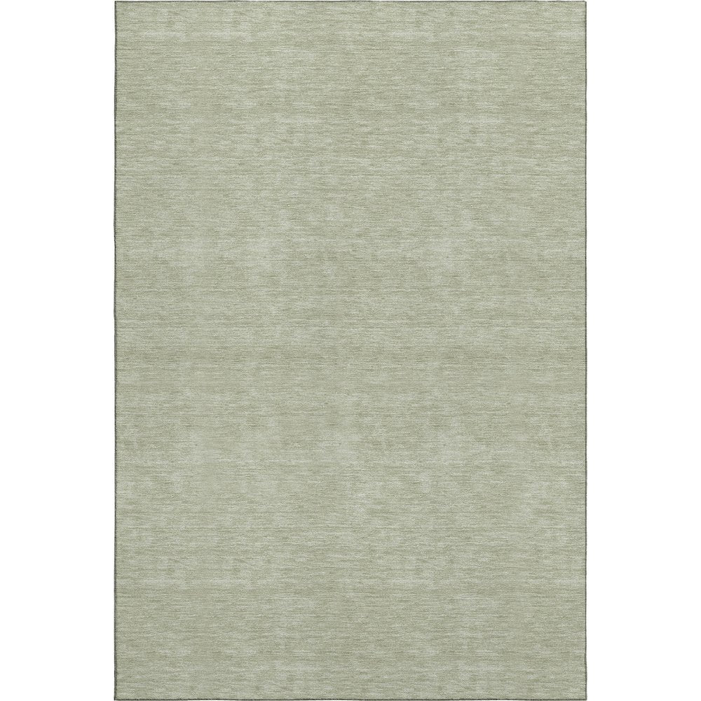 Luxury Washable Soft Essentials SE6 Green 2'6" x 3'10" Rug