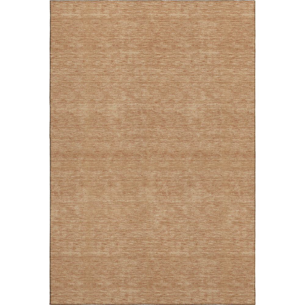 Luxury Washable Soft Essentials SE6 Orange 5' x 7'6" Rug