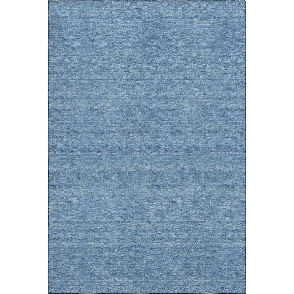 Luxury Washable Soft Essentials SE6 Blue 3' x 5' Rug