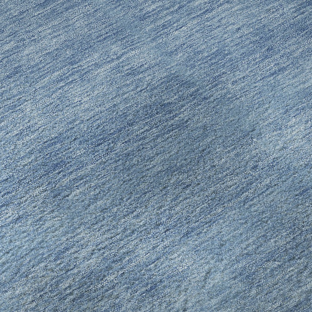 Luxury Washable Soft Essentials SE6 Blue 3' x 5' Rug