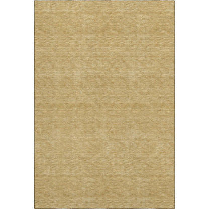 Luxury Washable Soft Essentials SE6 Gold 10' x 14' Rug